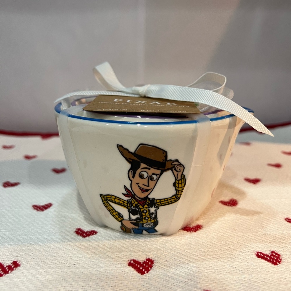 NWT Limited Edition Disney/Pixar x Rae Dunn Toy Story Nesting Measuring Cups
